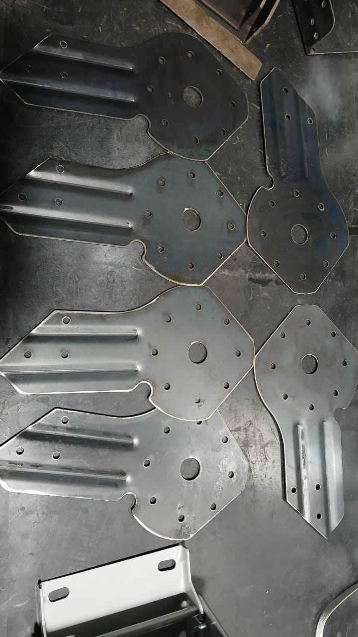 Cut sheet metal profiles